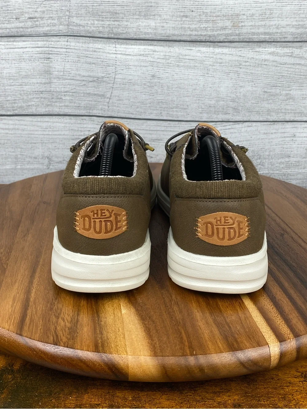 Hey Dude Paul Classic Brown Slip On Loafer Men’s Shoe Size 10